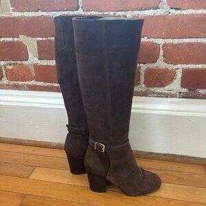 BCBG Suede Leather "Denver" Tall Boots